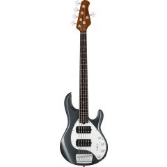STERLING BY MUSIC MAN Basse électrique Stingray 35 HH Charcoal Frost - Vue 1